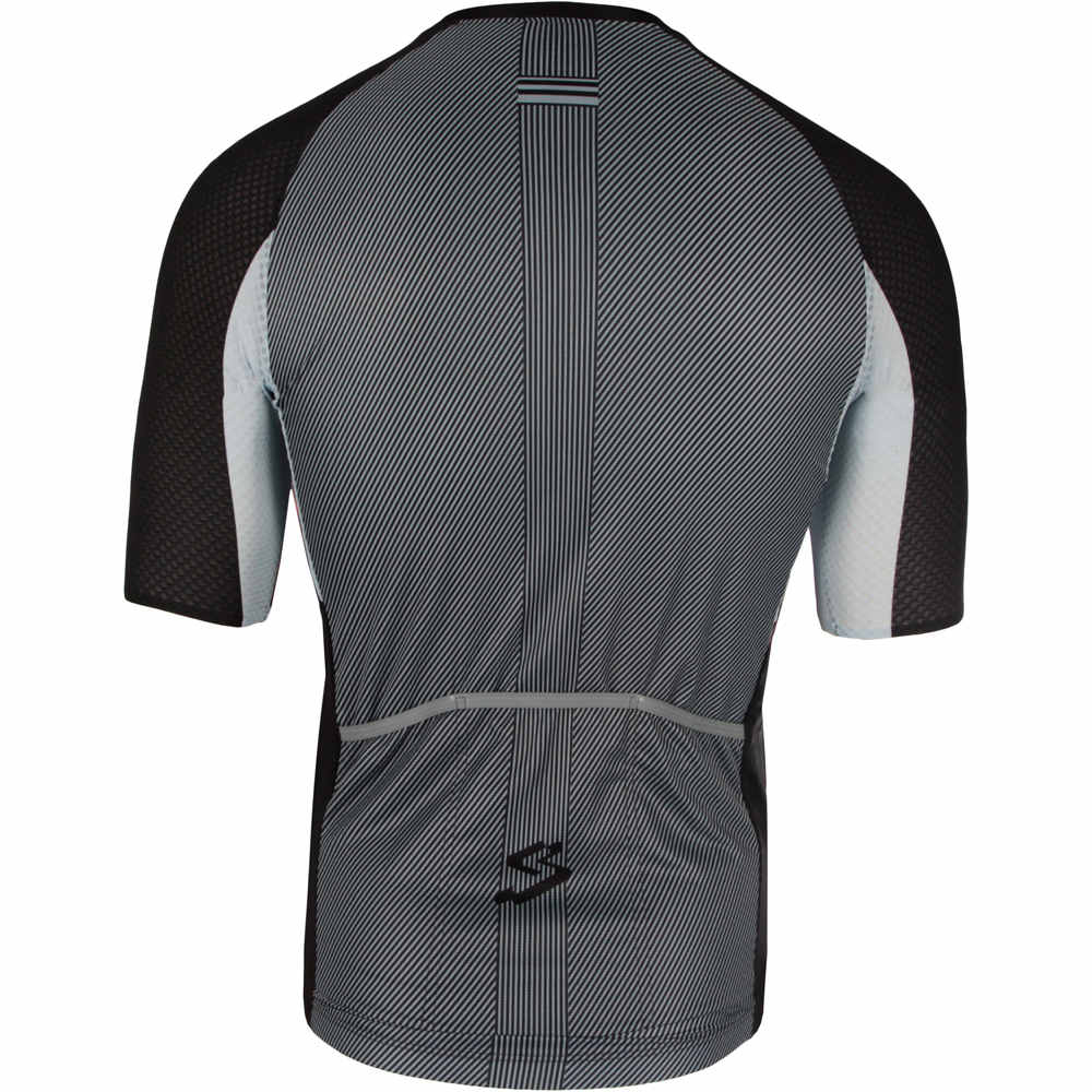 Spiuk maillot manga corta hombre MAILLOT M/C FS BRAVO HOMBRE GRIS vista trasera