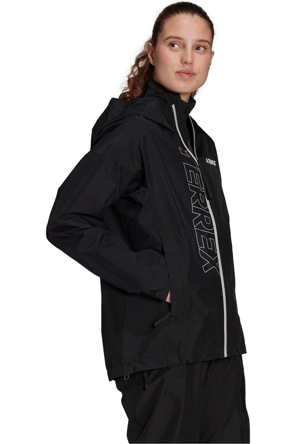 adidas chaqueta impermeable mujer Terrex GORE-TEX Paclite impermeable 04