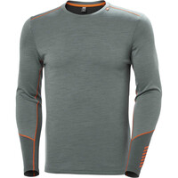 Helly Hansen camiseta térmica manga larga hombre LIFA MERINO MIDWEIGHT CREW vista frontal