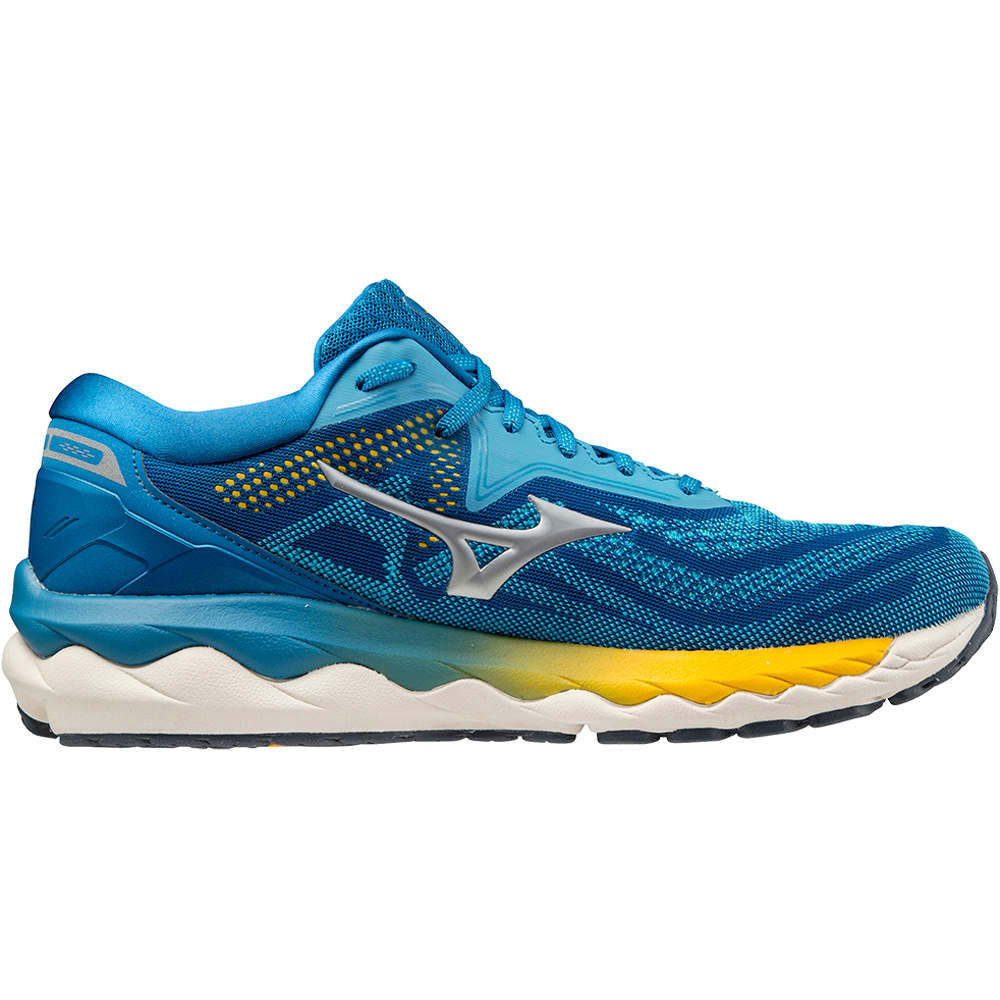 Mizuno zapatilla running hombre WAVE SKY 4 lateral exterior