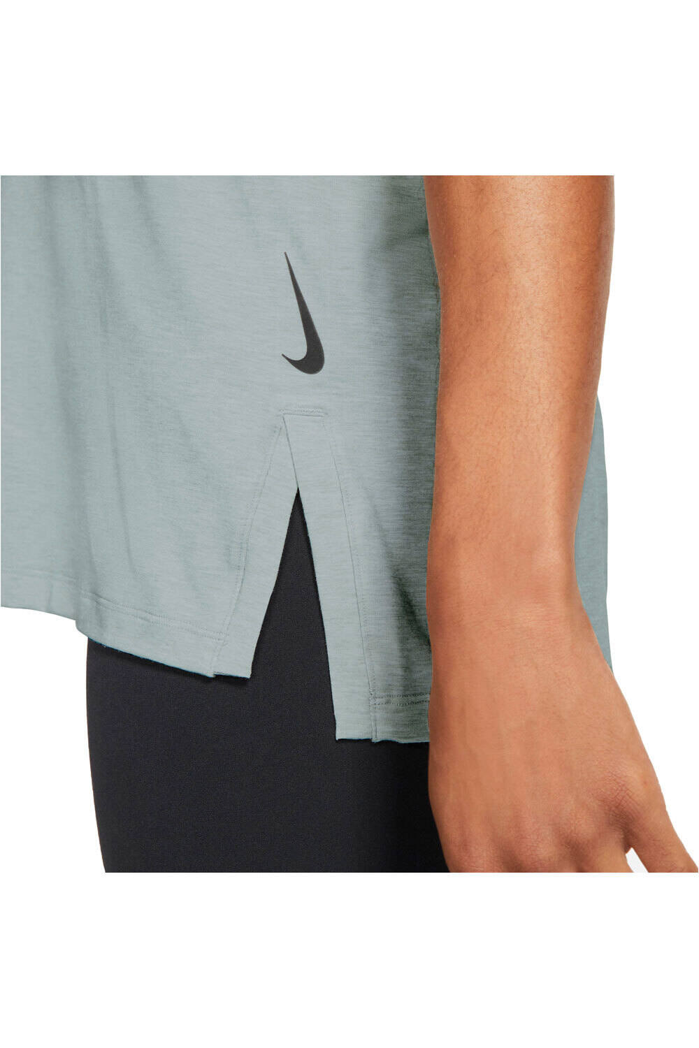 Nike camiseta fitness hombre M NK DF TOP SS YOGA vista frontal