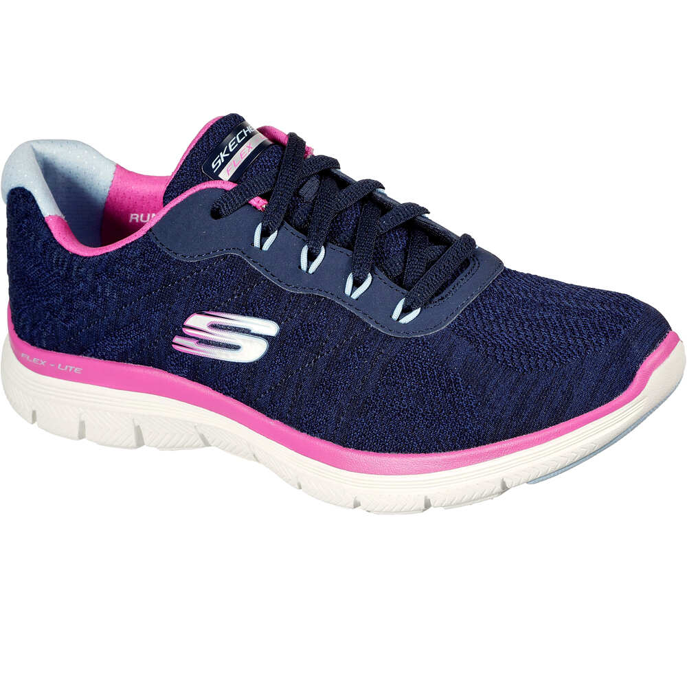 Skechers zapatillas fitness mujer FLEX APPEAL 4.0 - FRESH MOVE lateral exterior