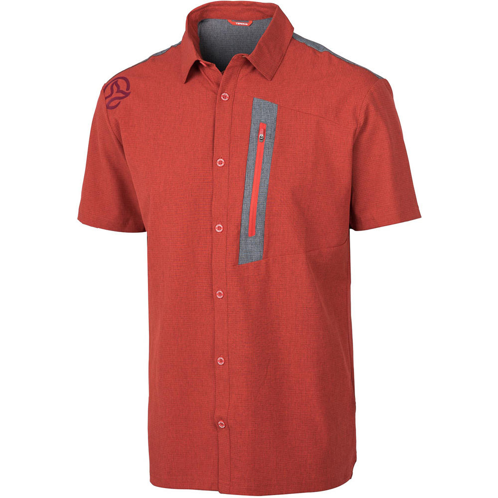 Ternua camisa montaña manga corta hombre CAMISA KOTNI ST M vista frontal