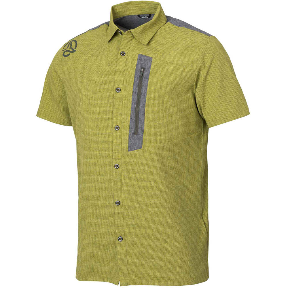 Ternua camisa montaña manga corta hombre CAMISA KOTNI ST M vista frontal