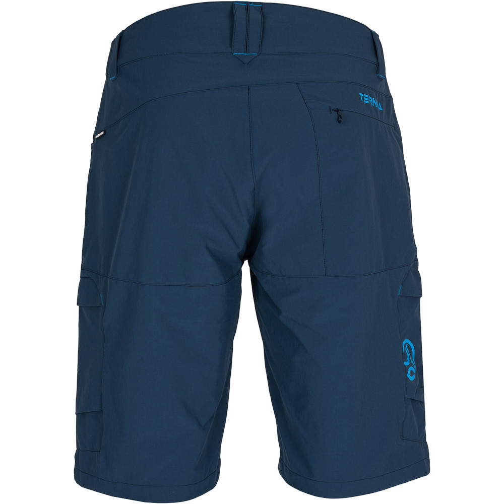 Ternua pantalón corto montaña hombre BERMUDA GERNAR vista trasera