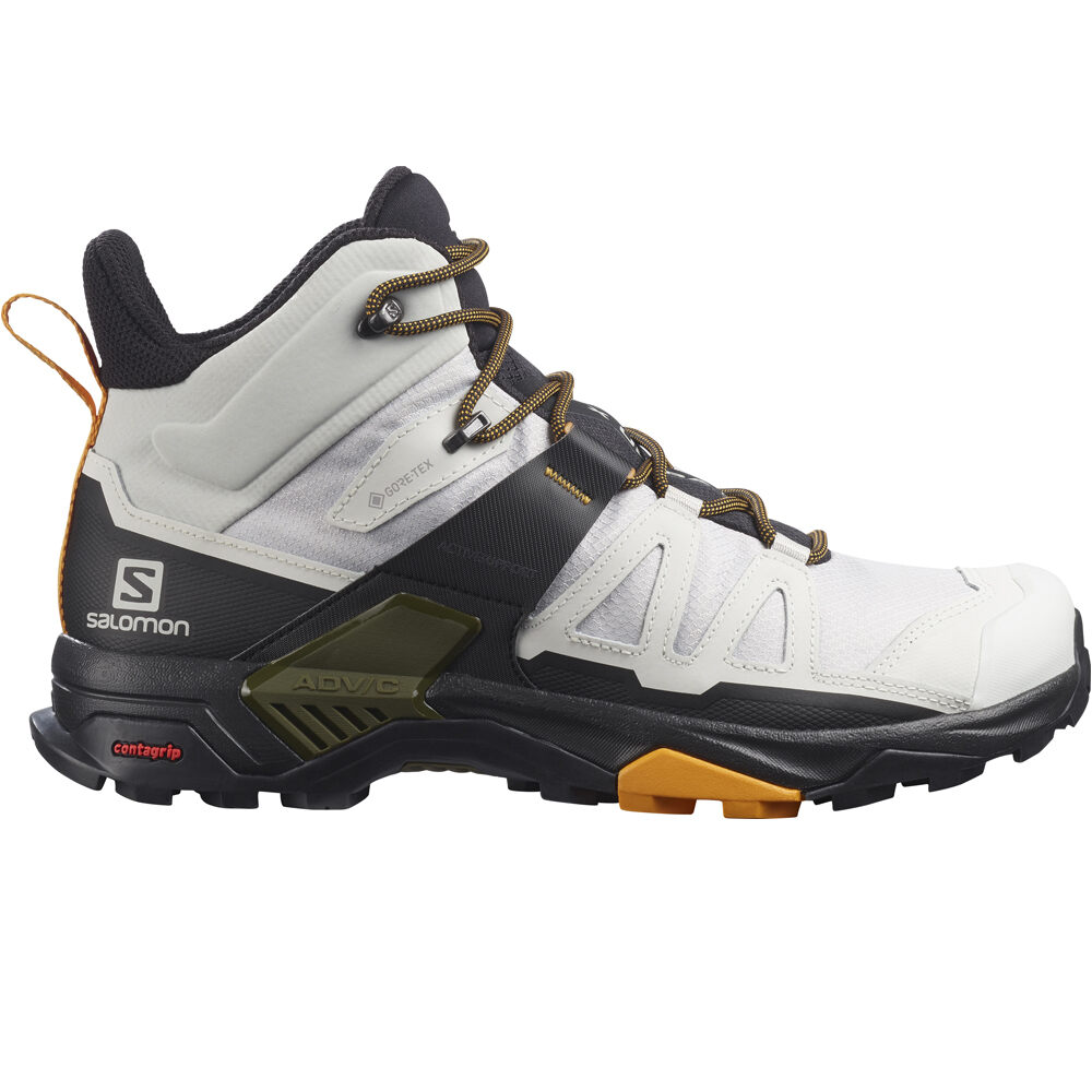 Salomon bota trekking hombre X ULTRA 4 MID GTX lateral exterior