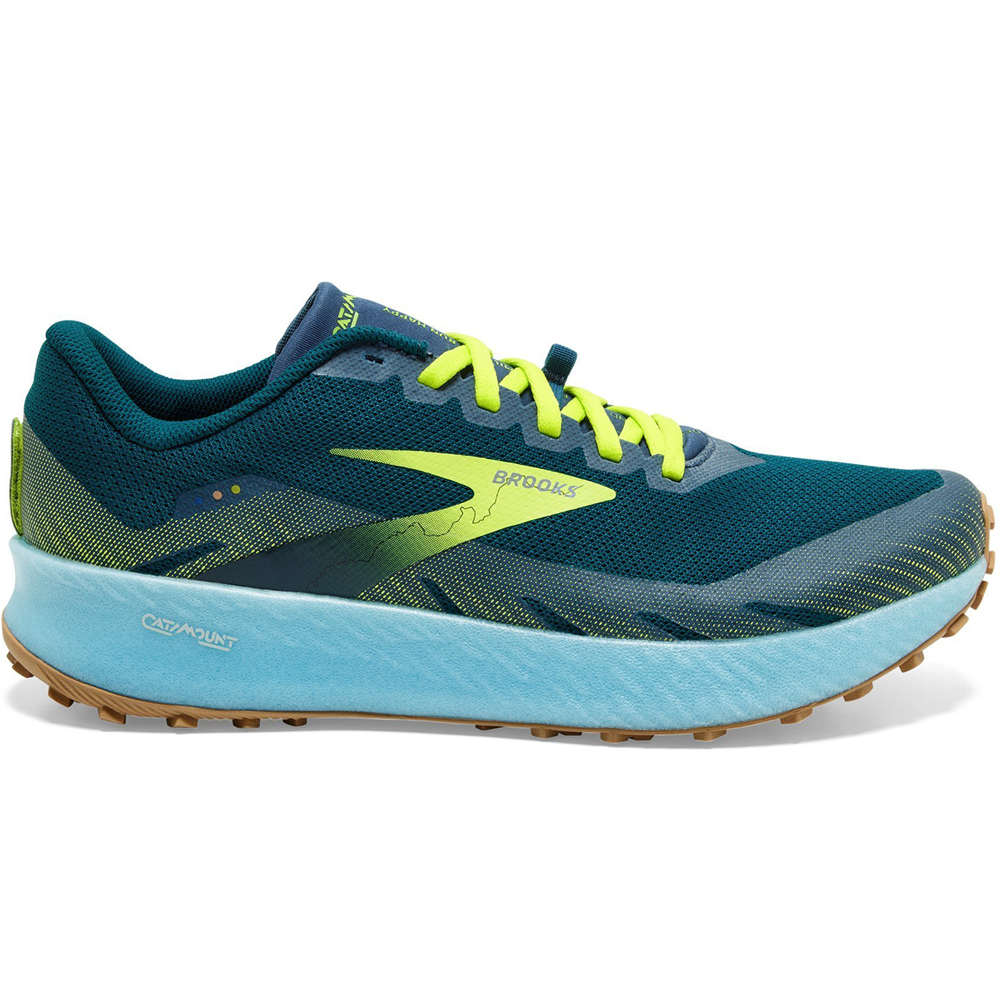 Brooks zapatillas trail hombre CATAMOUNT lateral exterior