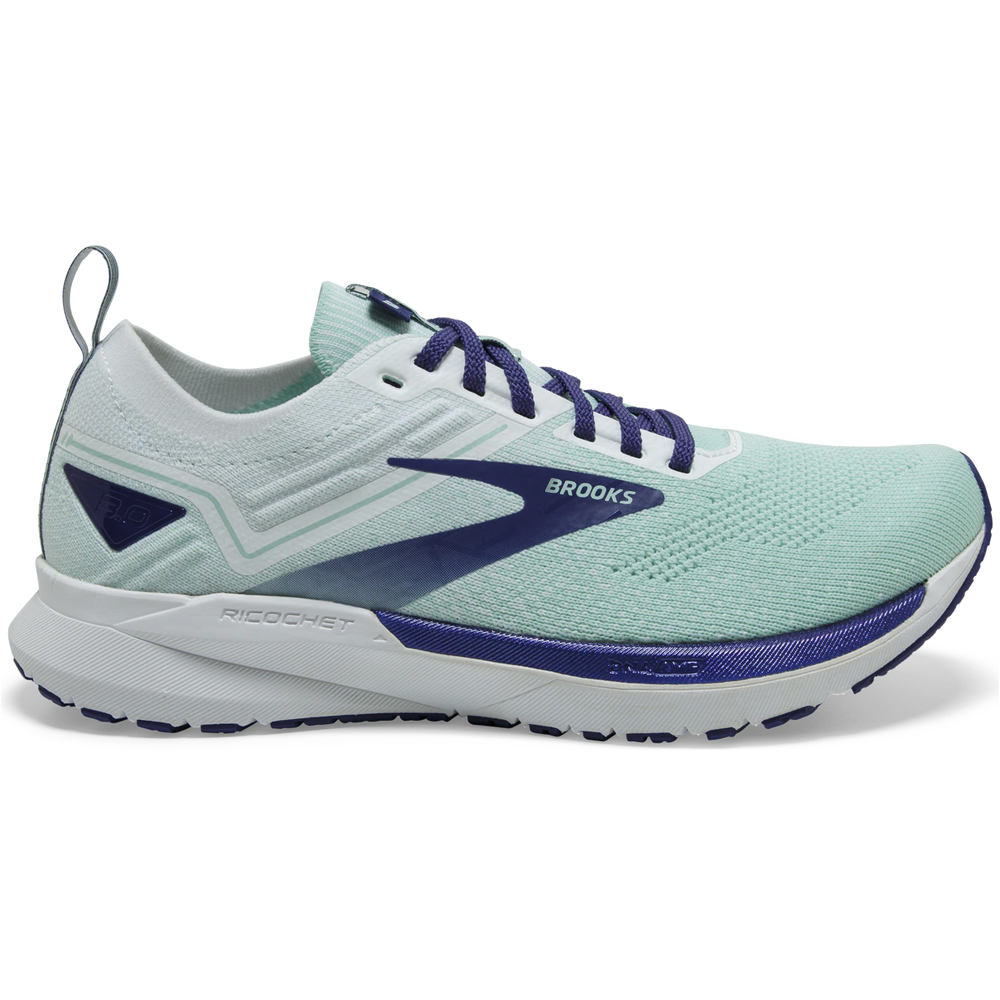 Brooks zapatilla running mujer Ricochet 3 W lateral exterior