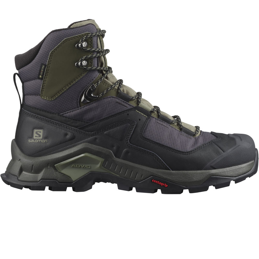 Salomon bota trekking hombre QUEST ELEMENT GTX lateral exterior