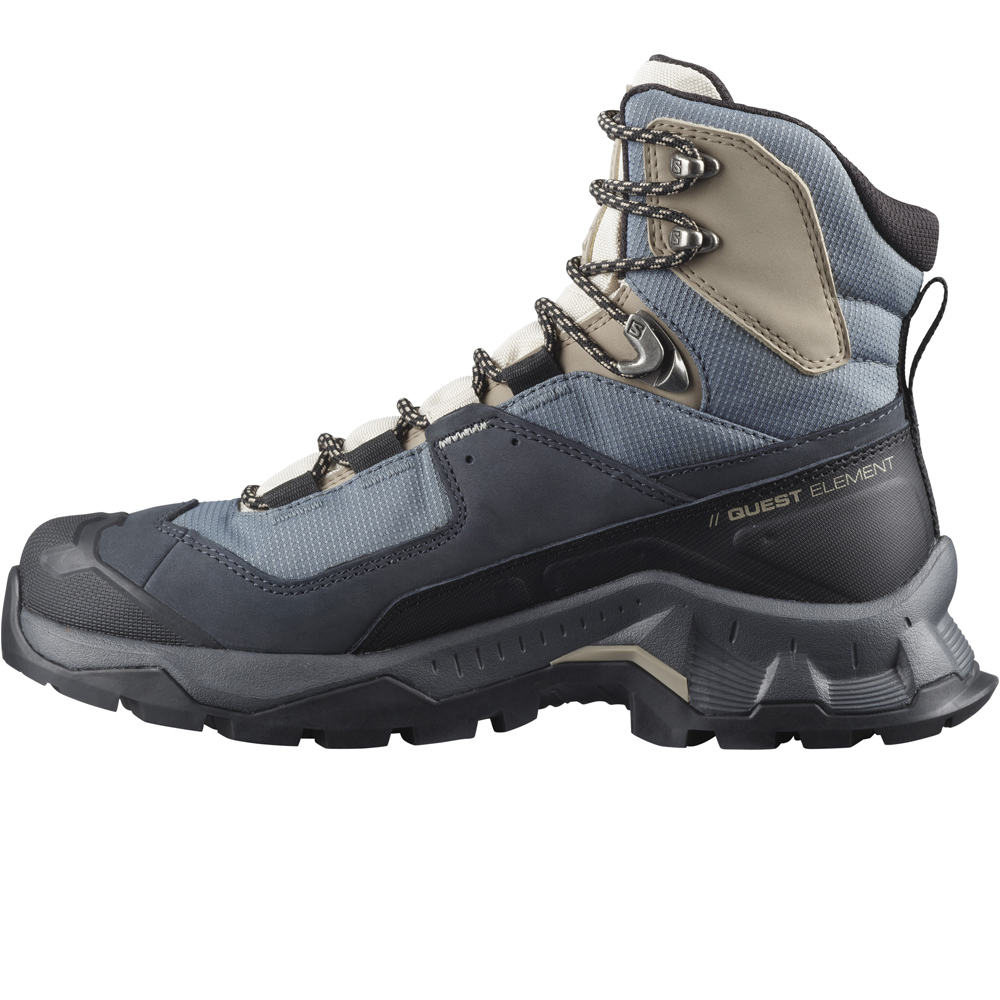 Salomon bota trekking mujer QUEST ELEMENT GTX W vista trasera