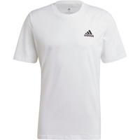 adidas camiseta manga corta hombre Essentials Embroidered Small Logo vista frontal