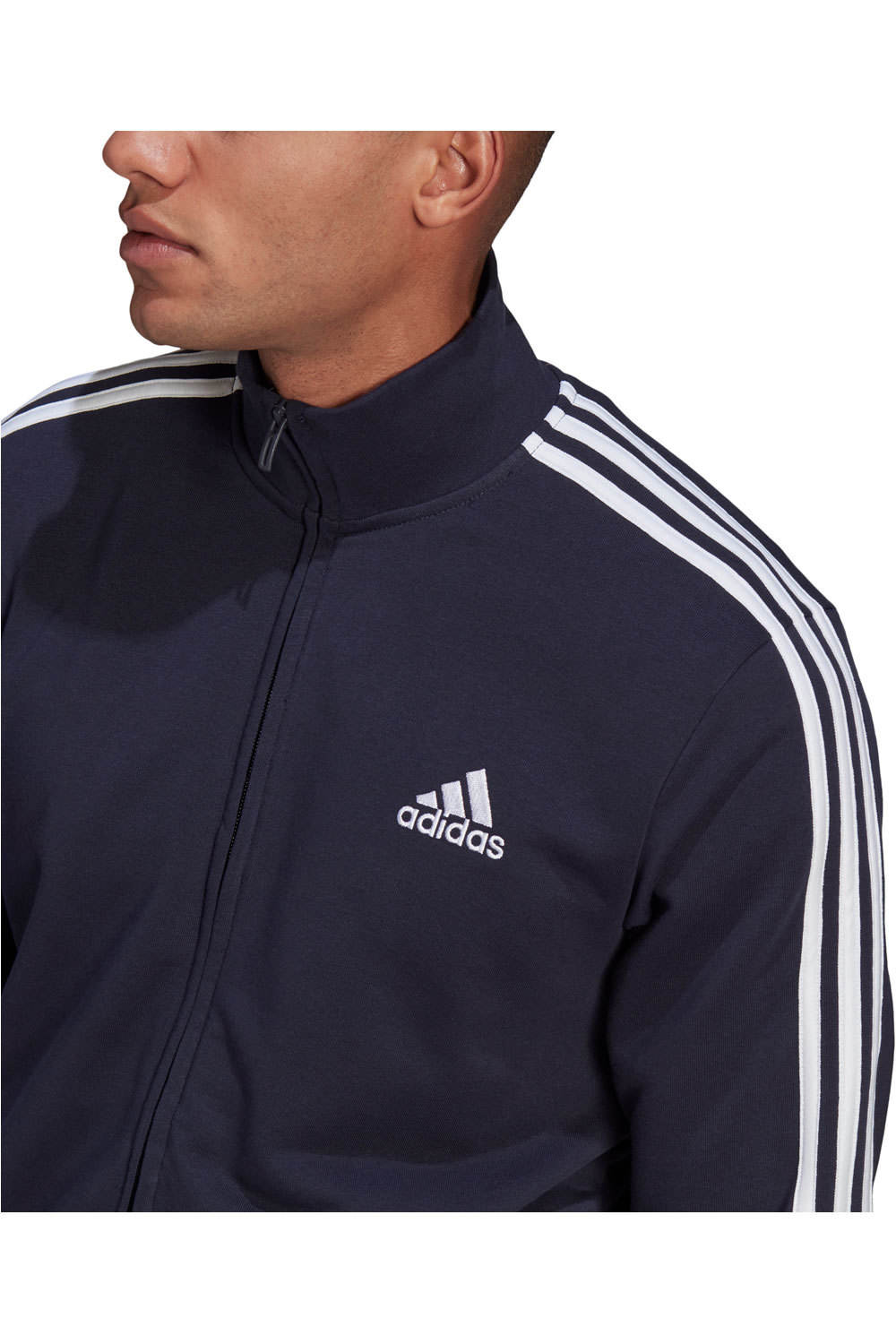 adidas chándal hombre AEROREADY Essentials 3 bandas vista detalle