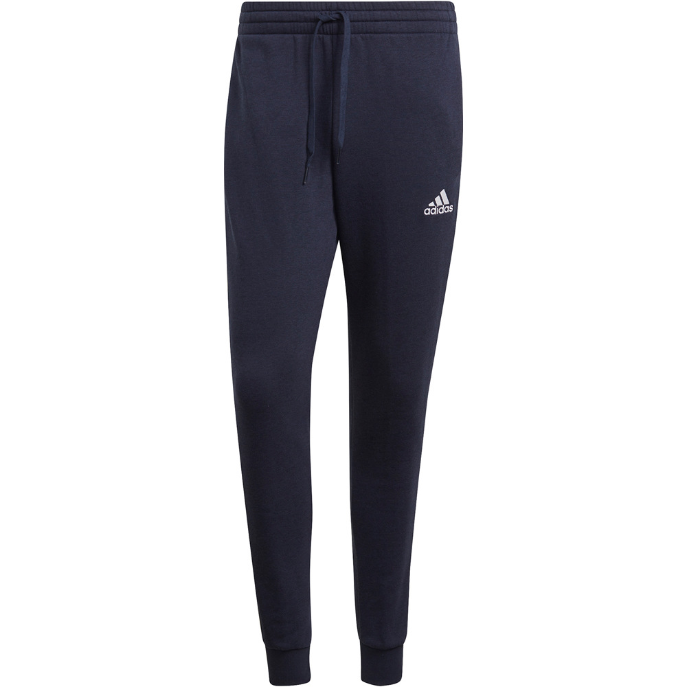 adidas pantalón hombre Essentials Fleece Fitted 3 bandas vista frontal