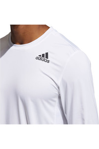 adidas camiseta fitness hombre TF LS FT 3S 03