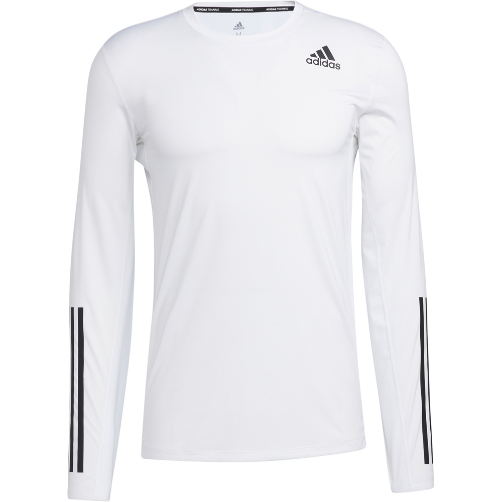 adidas camiseta fitness hombre TF LS FT 3S 04