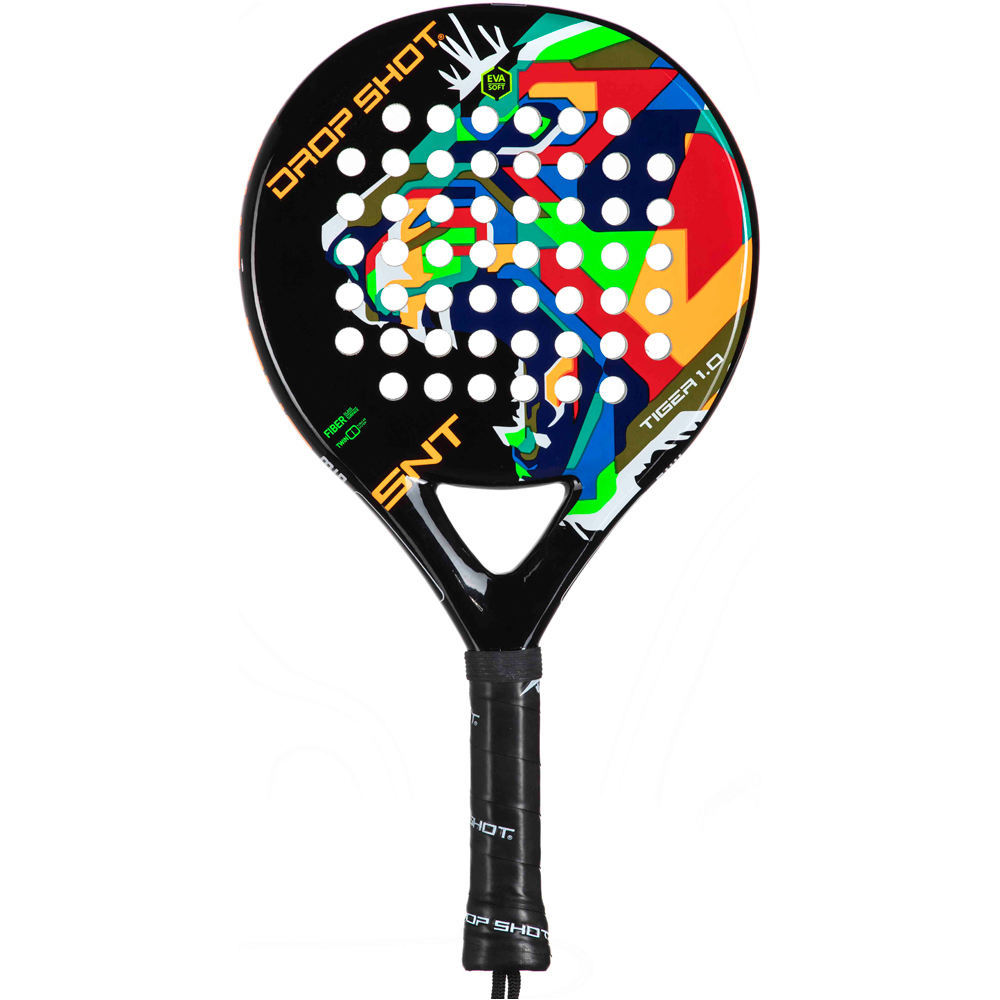 Dropshot pala pádel niño PALA TIGER 1.0 vista frontal