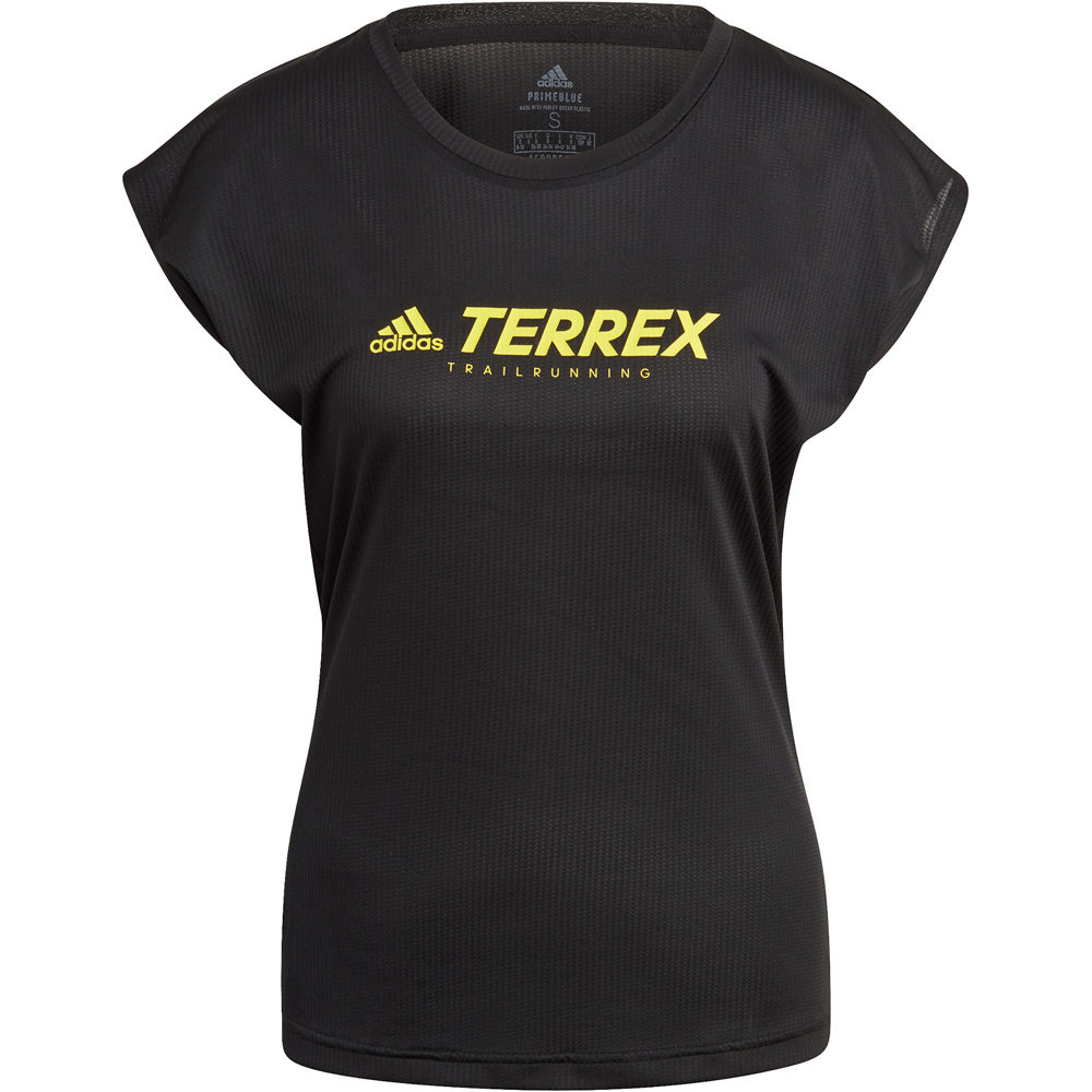 adidas camiseta entrenamiento manga corta mujer W TRAIL LOGO T 05