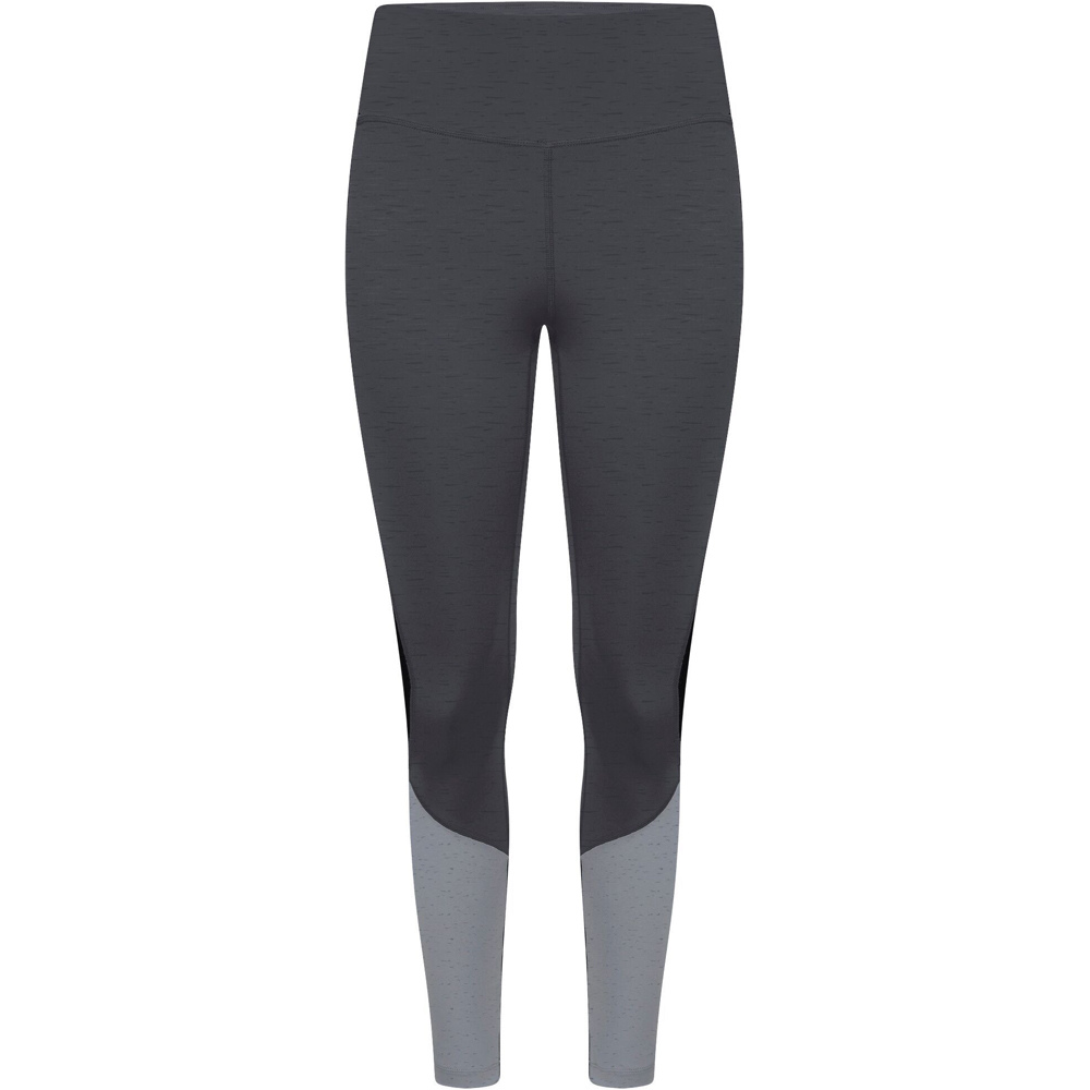 Upgraded tight malla larga mujer Gris (8)