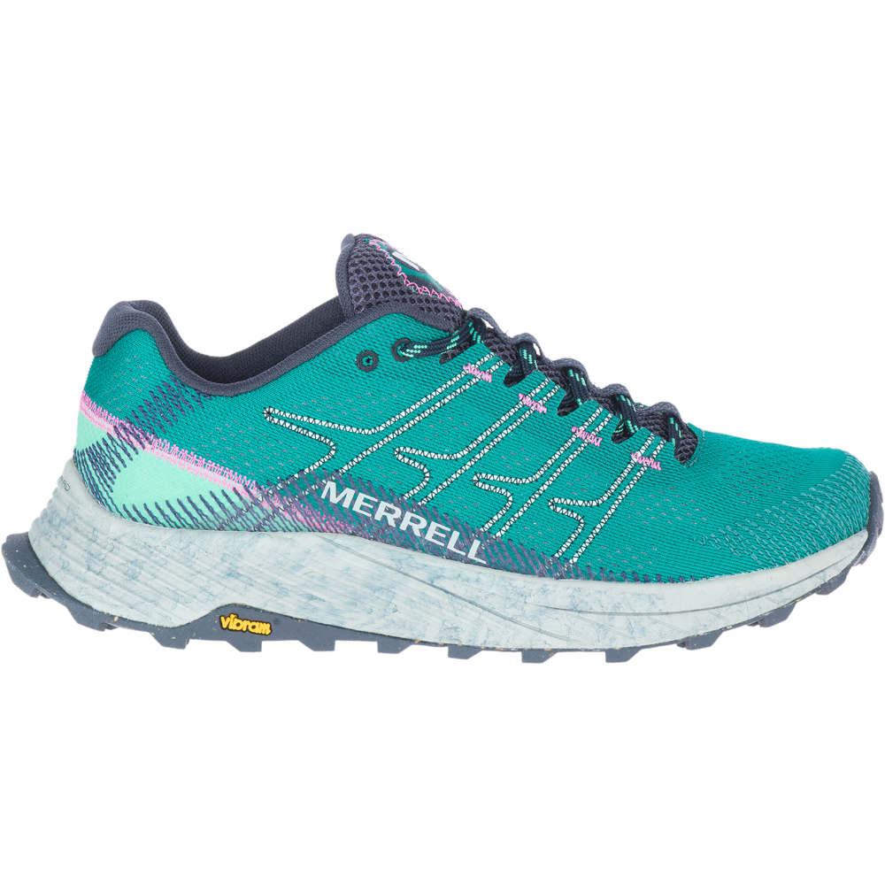 Merrell zapatillas trail mujer MOAB FLIGHT lateral exterior