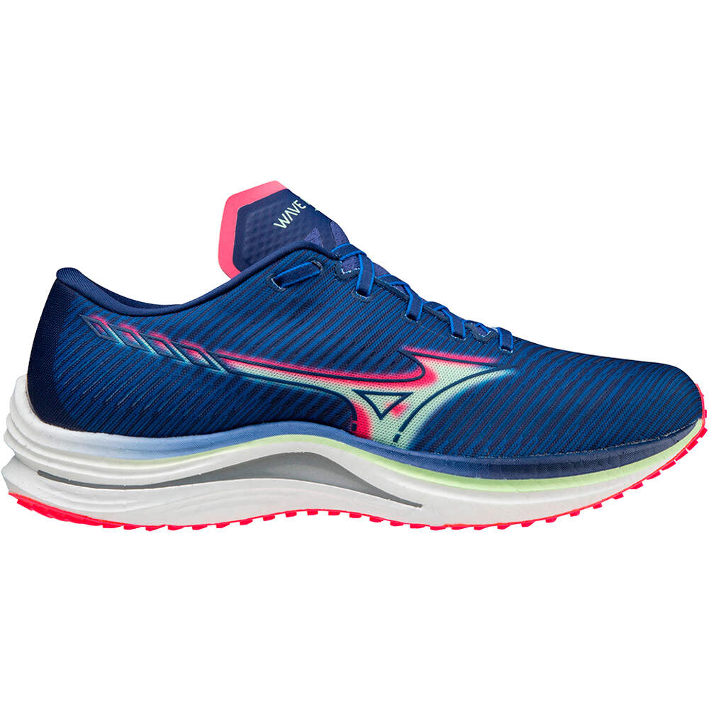 Mizuno zapatilla running hombre WAVE REBELLION lateral exterior