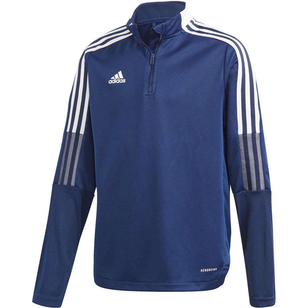 adidas sudadera entrenamiento fútbol niño Tiro 21 vista frontal