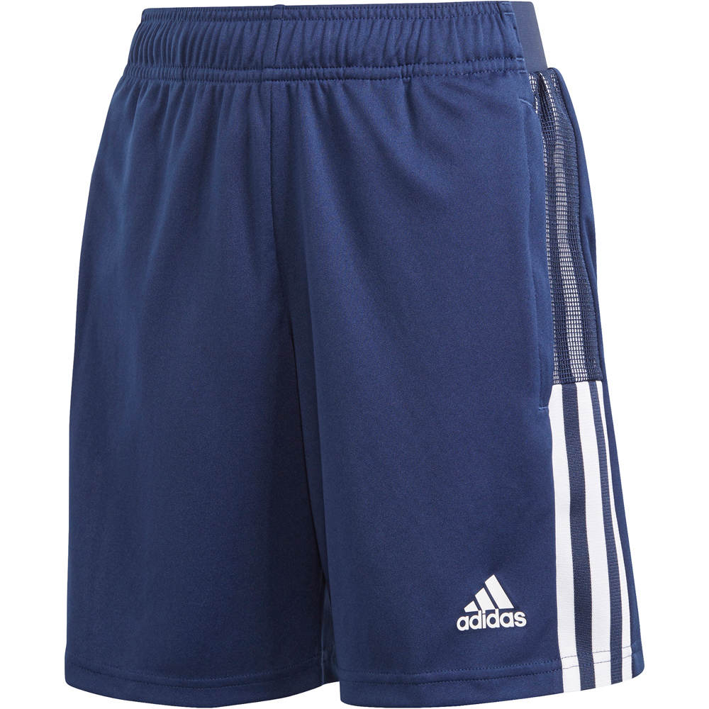 adidas pantalones cortos futbol niño Tiro 21 vista frontal