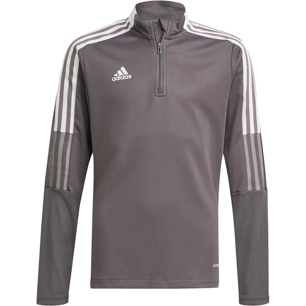 adidas sudadera entrenamiento fútbol niño Tiro 21 vista frontal