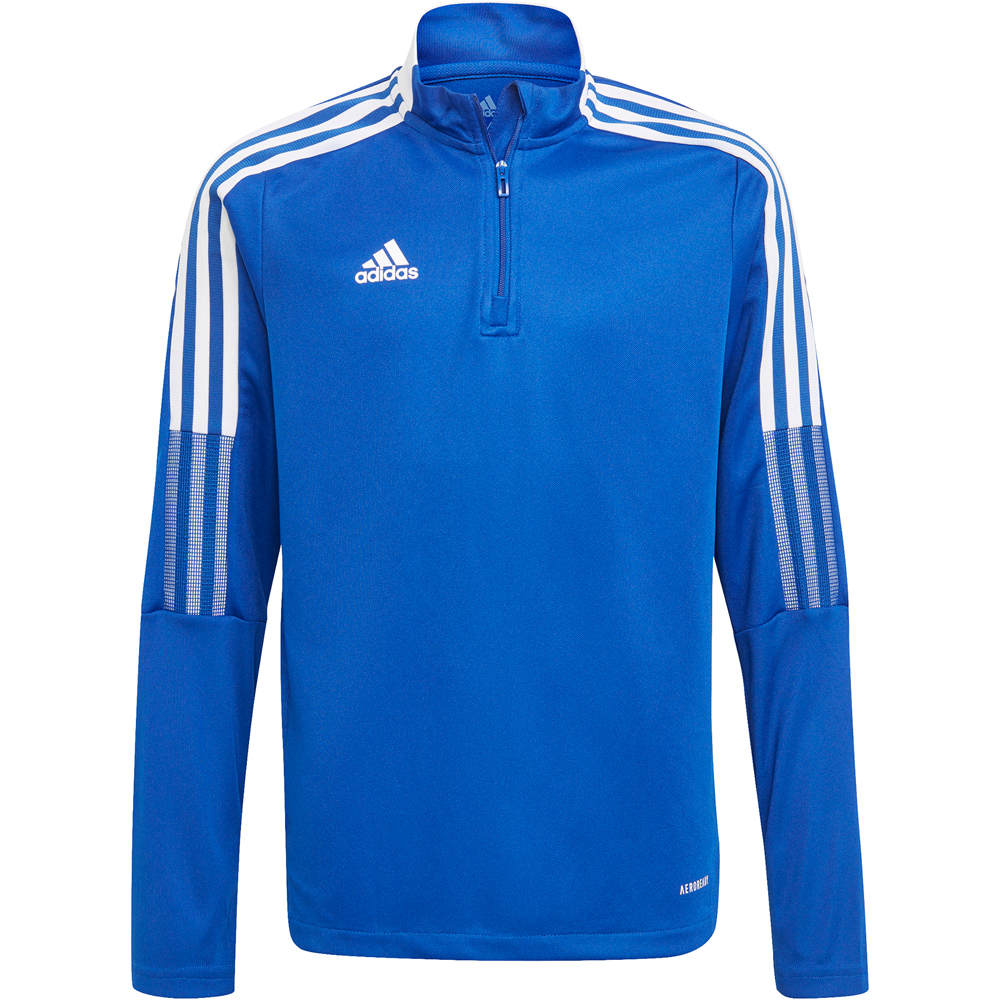 adidas sudadera entrenamiento fútbol niño Tiro 21 vista frontal