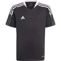 adidas camisetas entrenamiento futbol manga corta niño Tiro 21 vista frontal