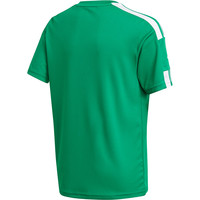 adidas camisetas entrenamiento futbol manga corta niño Squadra 21 vista trasera