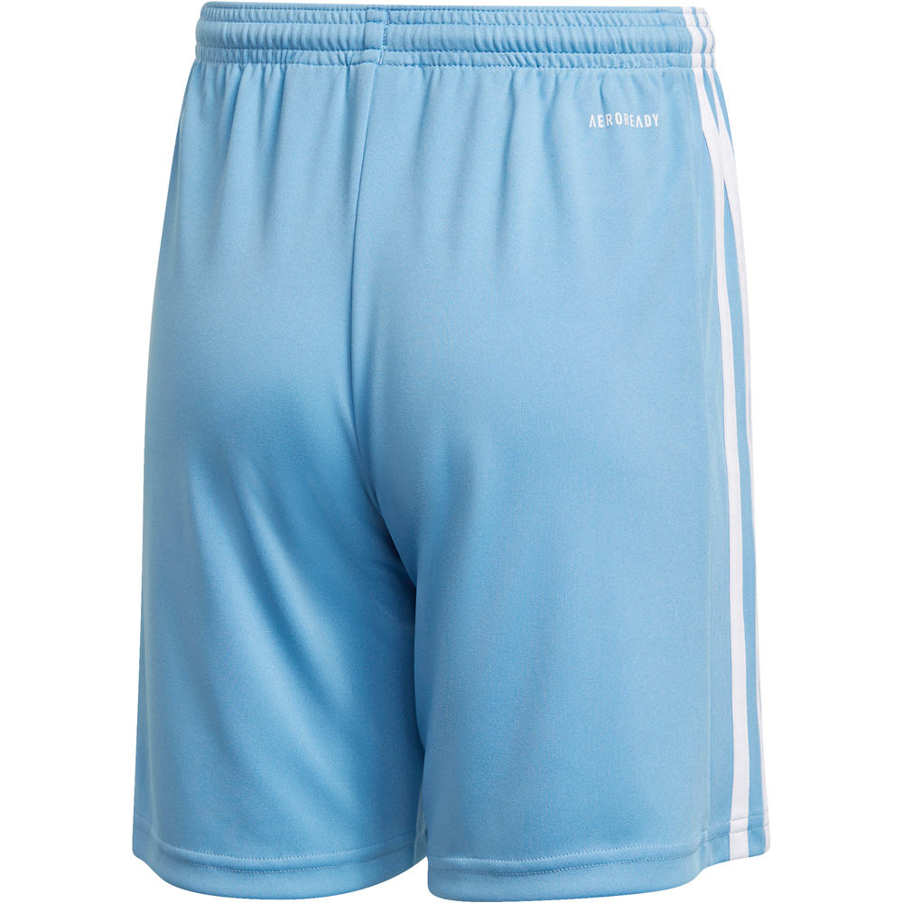 adidas pantalones cortos futbol niño Squadra 21 vista trasera