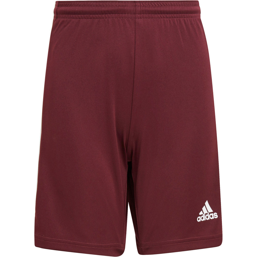 adidas pantalones cortos futbol niño Squadra 21 vista frontal