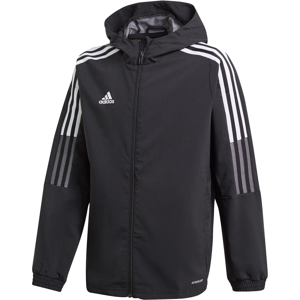 adidas sudadera entrenamiento fútbol niño Tiro 21 vista frontal