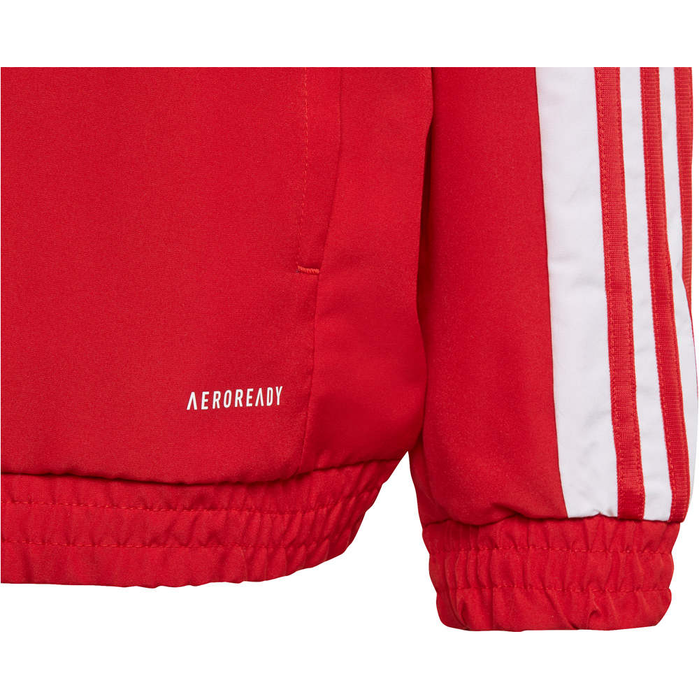 adidas sudadera entrenamiento fútbol niño SQ21 PRE JKT Y vista detalle