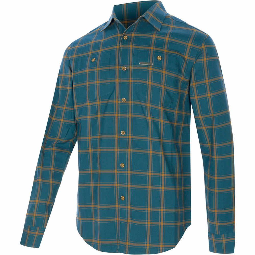 Trango camisa montaña manga larga hombre CAMISA ZERNEZ vista frontal