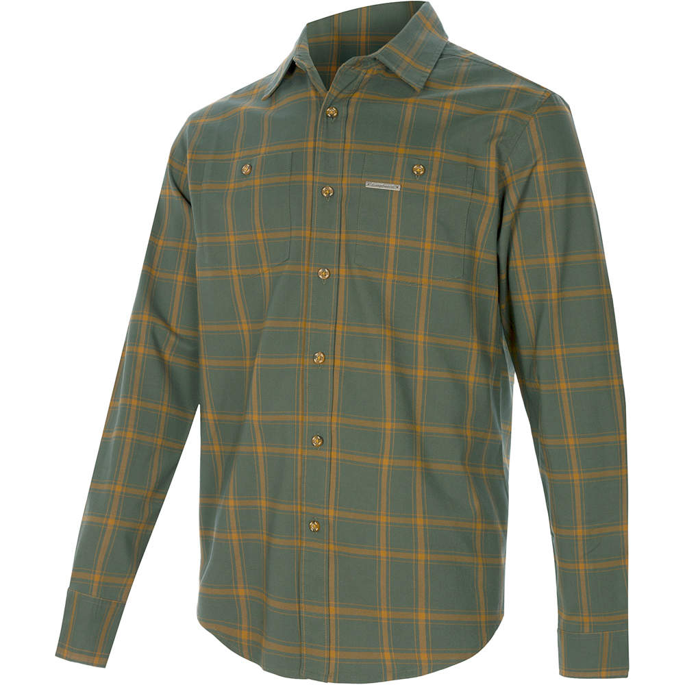 Trango camisa montaña manga larga hombre CAMISA ZERNEZ vista frontal