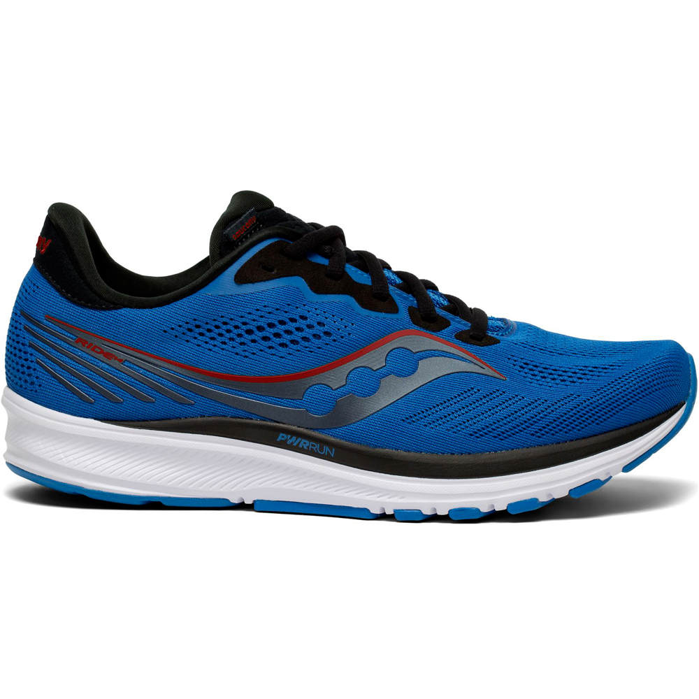 Saucony zapatilla running hombre RIDE 14 lateral exterior