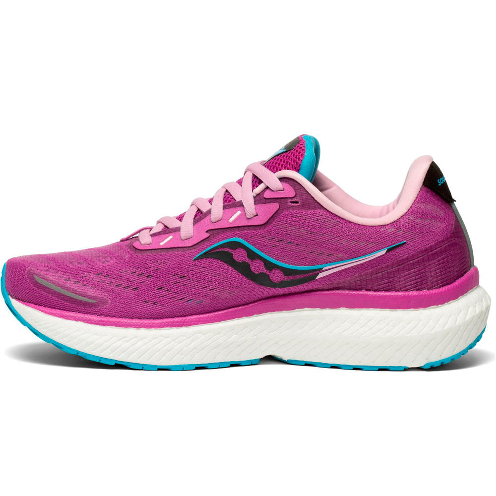 Saucony zapatilla running mujer TRIUMPH 19 W lateral interior