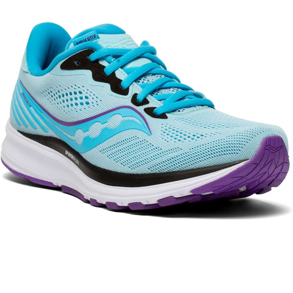 Saucony zapatilla running mujer RIDE 14 W lateral interior