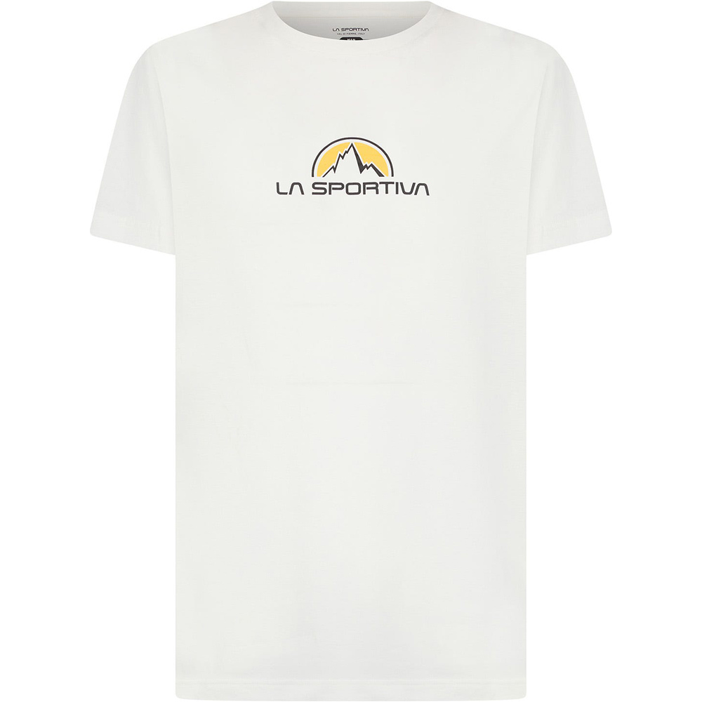 Brand camiseta montaña manga corta hombre Blanco (M)