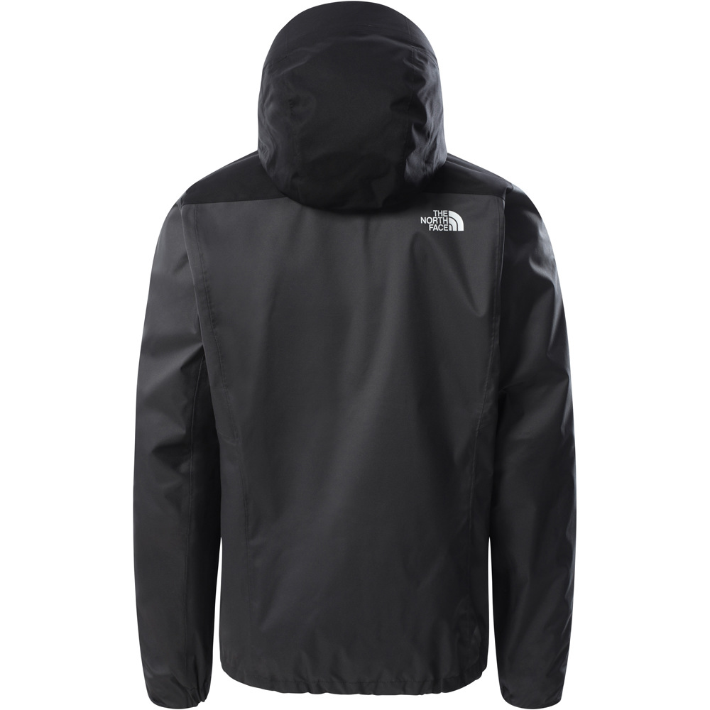 The North Face chaqueta softshell hombre M QUEST ZIP-IN JKT vista trasera