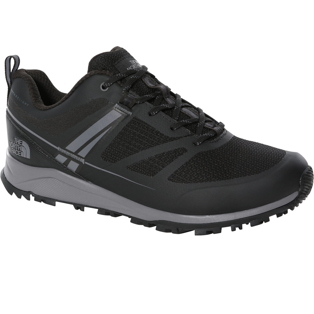 The North Face zapatilla trekking hombre M LITEWAVE FL lateral exterior