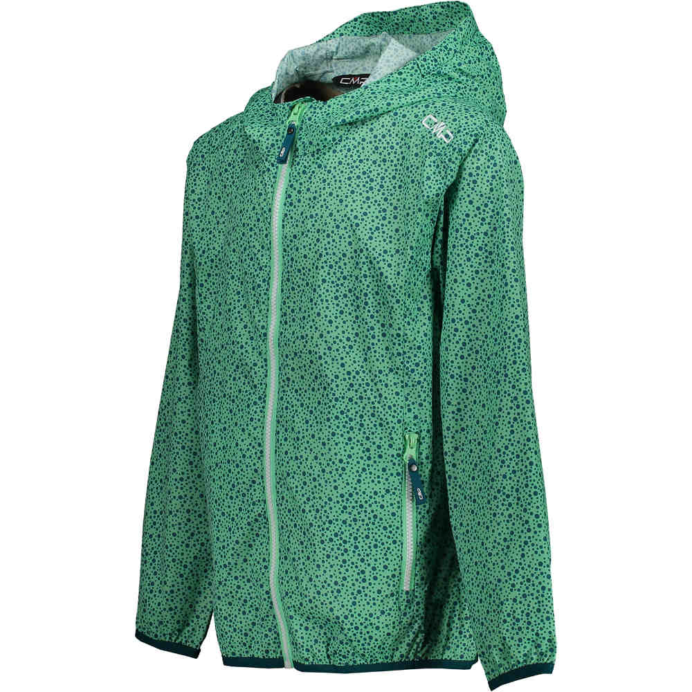 Cmp chubasquero niña KID G RAIN FIX HOOD JACKET vista detalle