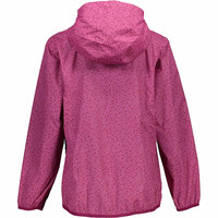 Cmp chubasquero niña KID G RAIN FIX HOOD JACKET vista trasera