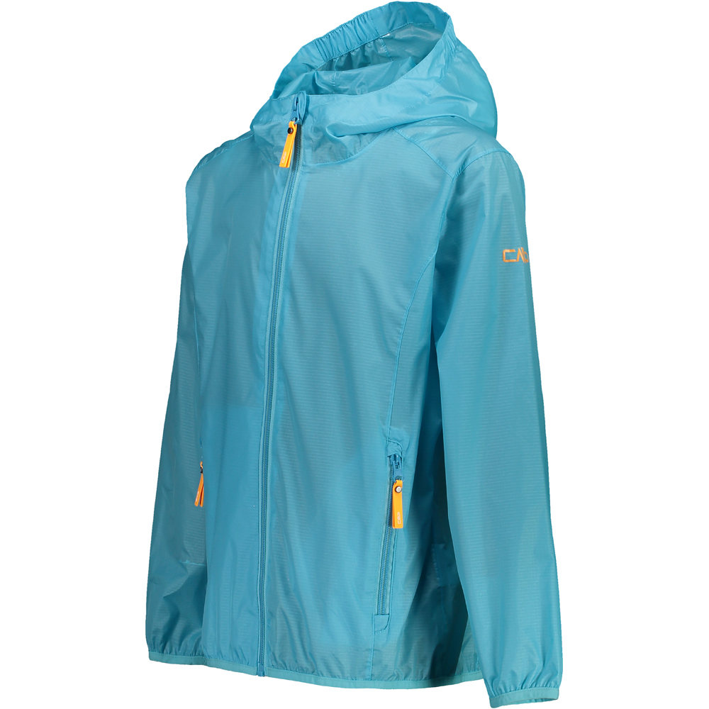 Cmp chubasquero niña KID G RAIN FIX HOOD JACKET vista detalle