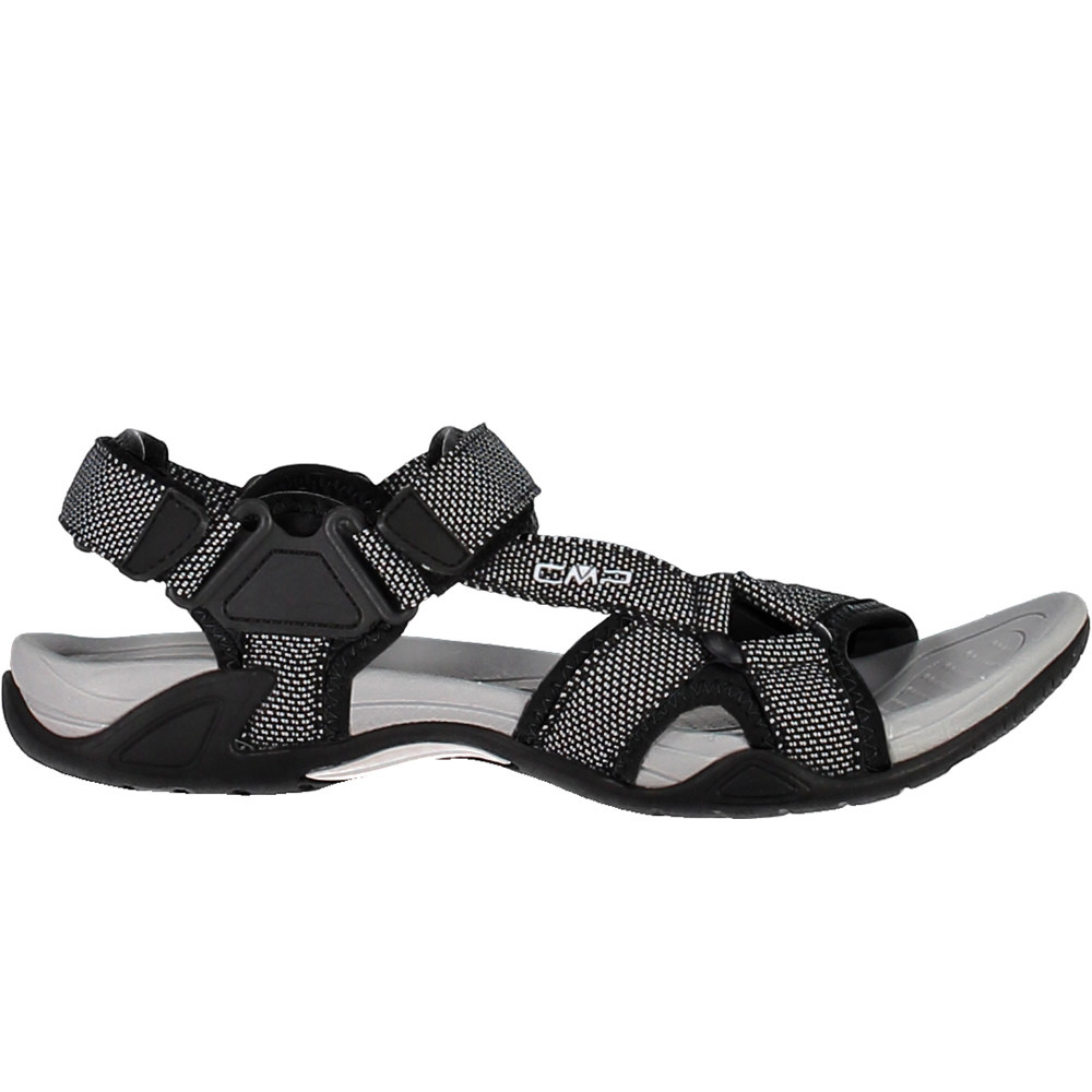 Hamal hiking sandal sandalias trekking hombre Negro (46)
