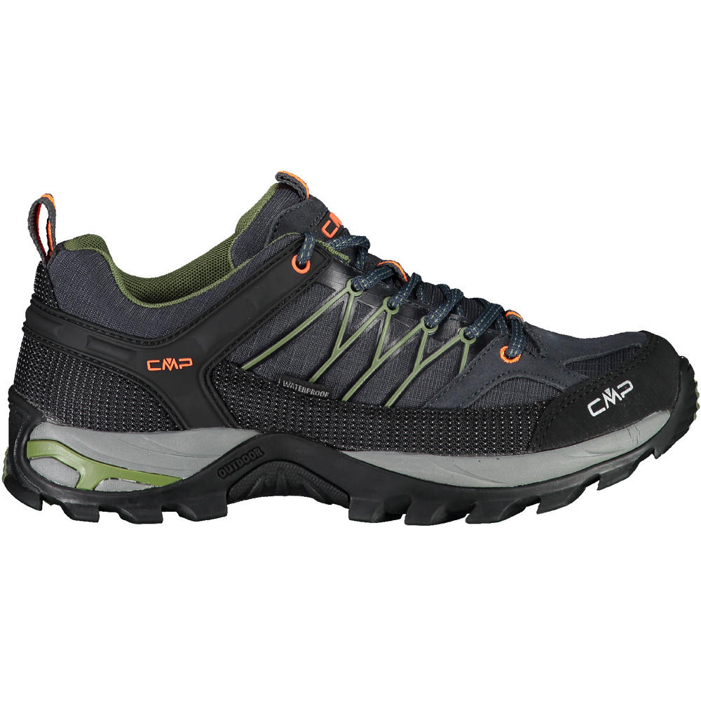 Rigel low trekking shoes wp zapatilla trekking hombre Gris (46)