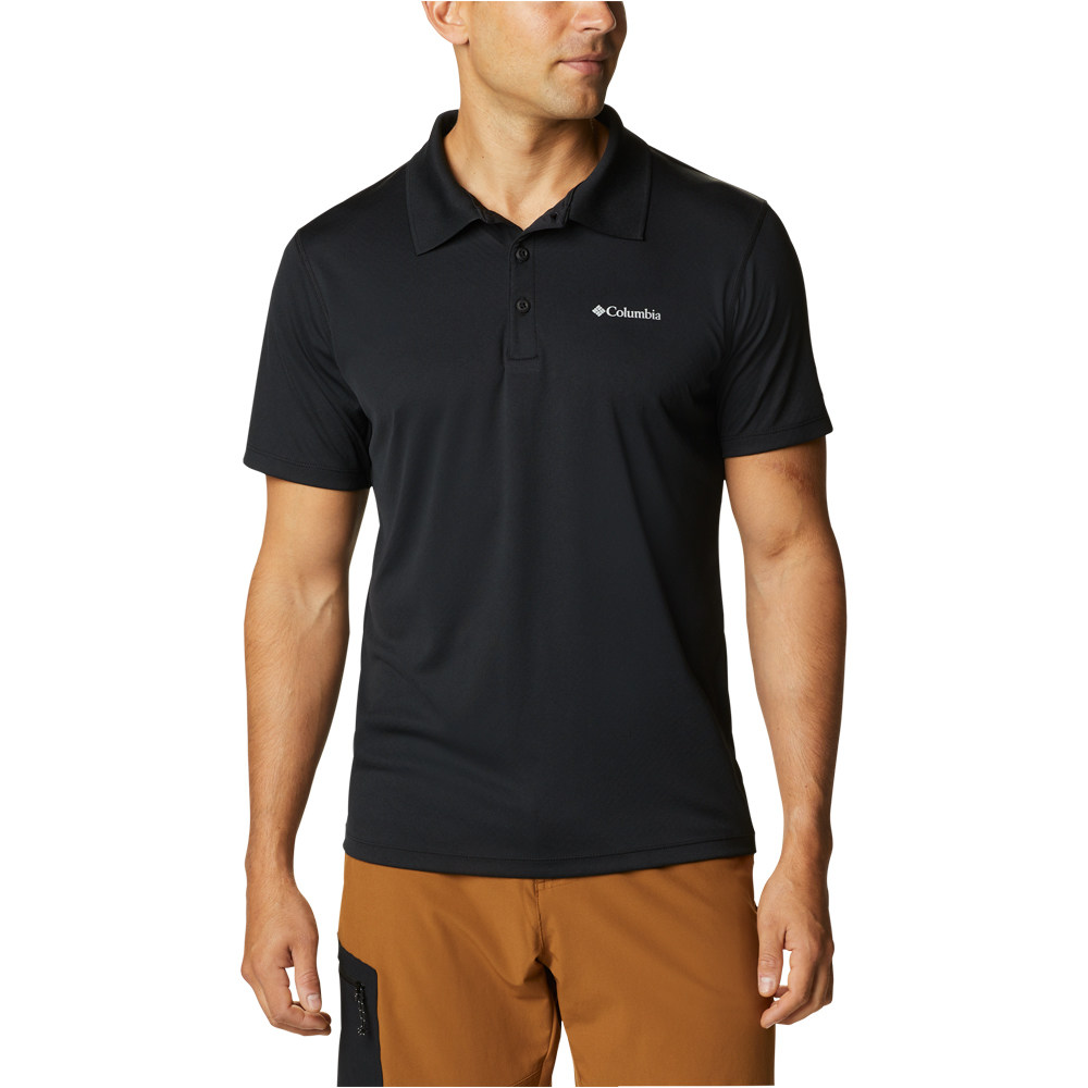 Columbia camiseta montaña manga corta hombre Zero Rules Polo Shirt vista trasera