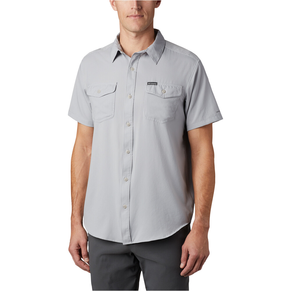 Columbia camisa montaña manga corta hombre Utilizer  II Solid Short Sleeve Shirt vista frontal