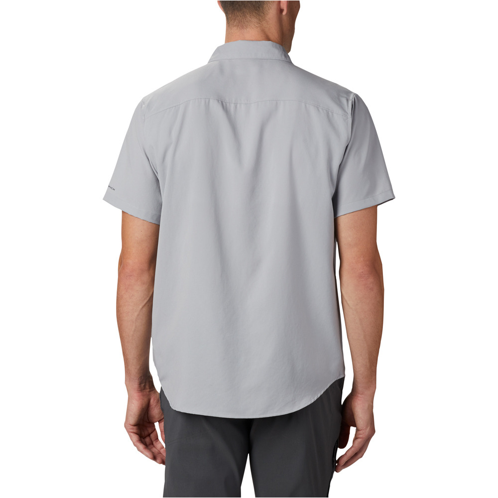 Columbia camisa montaña manga corta hombre Utilizer  II Solid Short Sleeve Shirt vista trasera